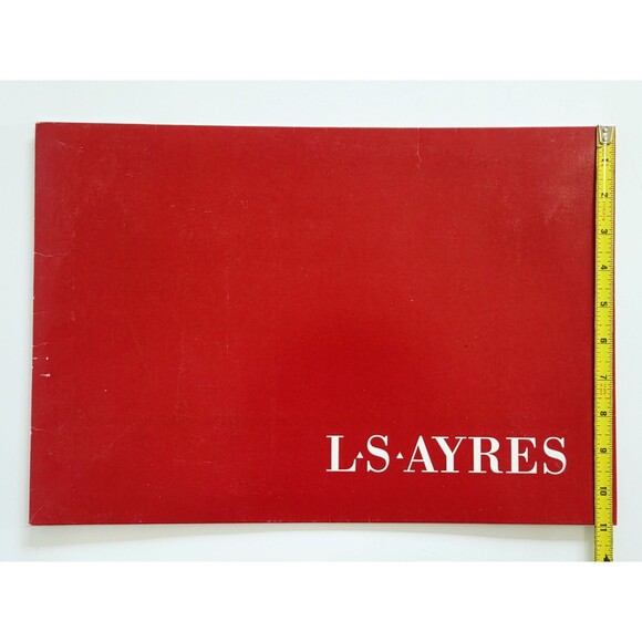 LS Ayres Gift Box Set of 4 Red White Department Store Indianapolis Indiana Macys - Picture 11 of 12